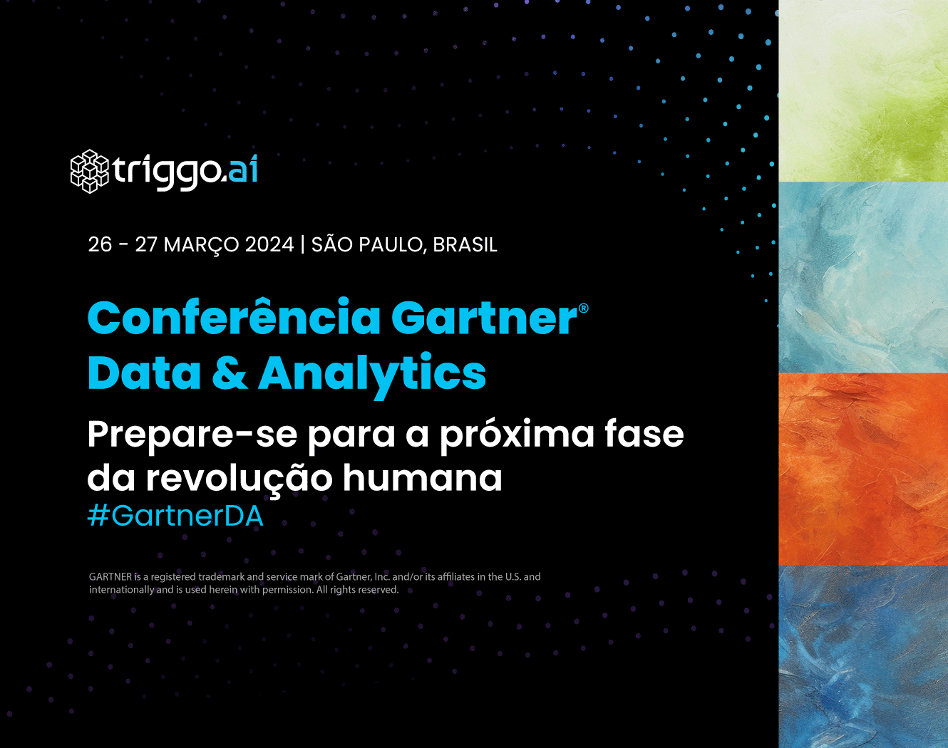 triggo.ai no Gartner Data & Analytics Summit 2024