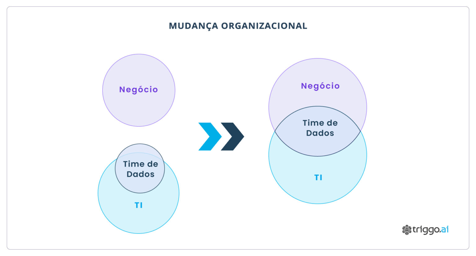 Diagrama da interseção entre negócio e tecnologia onde vive o Data Product